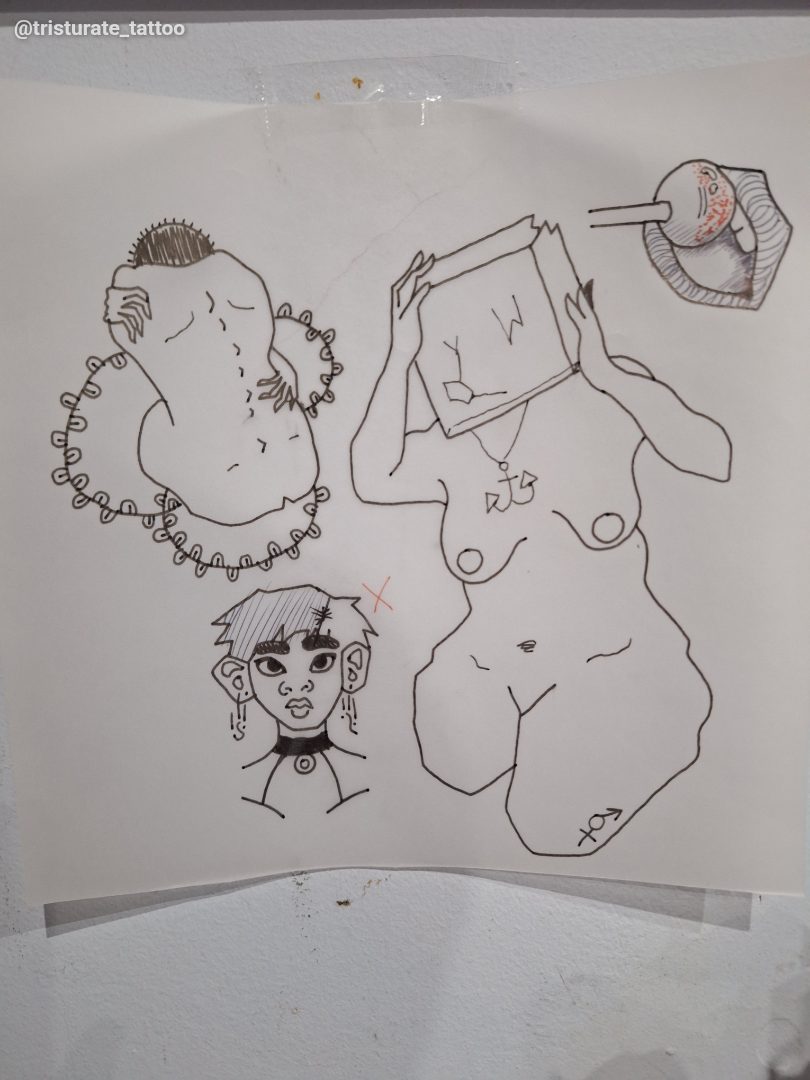 Cuerpos y rostro